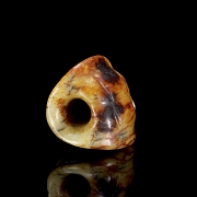 Jade pendant ‘Turtle shell’, Qing dynasty
