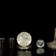 Conjunto de objetos de plata, s.XX