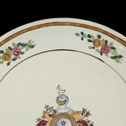 Plato de porcelana