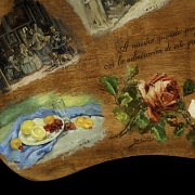 Paleta de pintor a