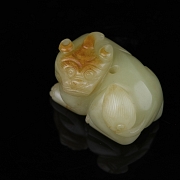 Colgante de jade amarillo