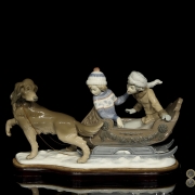 Lladró “雪橇漫游”摆件 - 7