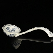 Glazed ceramic ladle, 19th-20th century