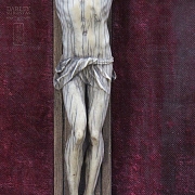 Crucifijo de marfil siglo XVIII - 5