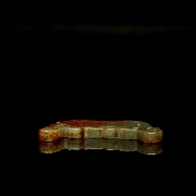 Placa de jade tallado 