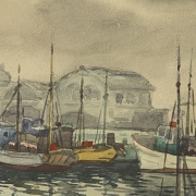 米格尔·马丁内斯·韦尔奇利（1898–1989）《渔港》