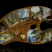 Paleta de pintor a