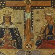 Orthodox icon ‘Cuadripartita’, 19th century