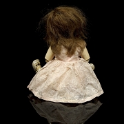 Muñeca de porcelana, Alemania, ca. 1895-1915