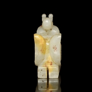 Figura de jade tallado 