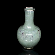 Porcelain vase with flambé glaze, 20th century - 5