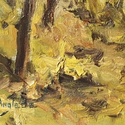 A. Anglada (20th century) ‘Landscape by the River’