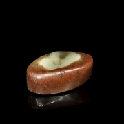 Colgante de jade tallado, cultura Hongshan