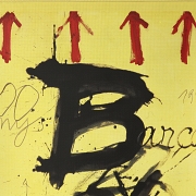 Antoni Tàpies (1923–2012) ‘Centenary of Football Club Barcelona’, 1999