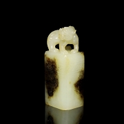 Sello de jade blanco 