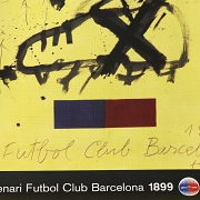 Antoni Tàpies (1923–2012) ‘Centenary of Football Club Barcelona’, 1999