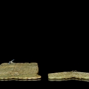 Large jade plaque “Fishes”, Qing dynasty - 2