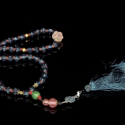 Collar de cuentas de liulí, dinastía Qing