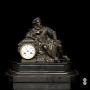 Table clock ‘Reclining Gentleman’, 19th-20th century - 4