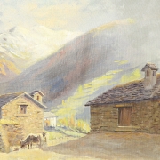 多明戈·索莱尔·吉利 Domingo Soler Gili（1871–1951）《乡村房屋》