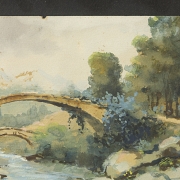 费尔南多·马丁内斯·切卡 Fernando Martínez Checa（1858–1933）《亚平宁山脉风光》 - 3