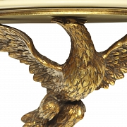 Gilded wooden corbel “Eagle,” 20th century