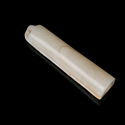 Jade pendant ‘Old Man under the Tree’, Qing dynasty
