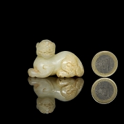 Figura de jade tallado 