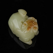 Colgante de jade amarillo