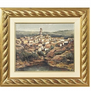 Juan José Abella Rubio (1944) “Views of the village”