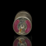 Encendedor cilíndrico de sobremesa S.T. Dupont, 1970-1980