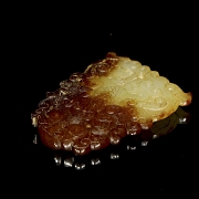 Placa de jade tallado