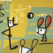 哈维尔·马里斯卡尔（Javier Mariscal，1950）《Los milkis de Piker》，2004 - 2