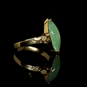 Anillo de oro amarillo 