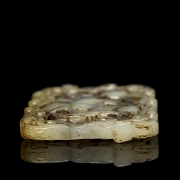 Small Liao-Jin style jade plaque - 4