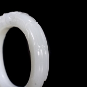 Brazalete de jade blanco 