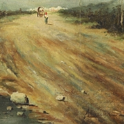 José Morales Alarcón (1901-?) “Road Along the River”