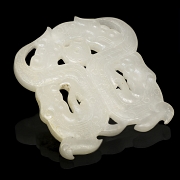 Jade 'dragon' plaque, Eastern Han dynasty - 4