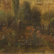 Frans Ros (1883–1968) ‘Path at Sunset’
