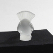 Couple glass bird Lalique - 8