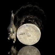 Pareja de piezas de plata, s.XX