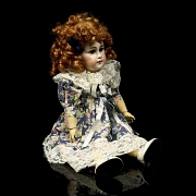 Muñeca de porcelana, 939, Alemania, ca. 1895-1915