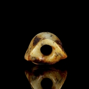 Jade pendant ‘Turtle shell’, Qing dynasty