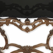 Mariano García (s.XX) Mesa auxiliar estilo Luis XV - 3