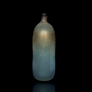 Jarrón de Liulí azul, dinastía Tang