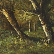 Louis Henry (active 1894) ‘Landscape by the River’