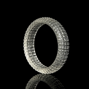 Carved Quartz bracelet, Warring States period