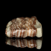Carved Stone Pendant “Streaky Bacon”, 20th Century - 2
