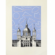 Alfredo Alcain Partearroyo (1936) “The Clouds of El Escorial,” 1999