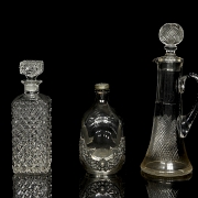 Set of glass bottles, 20th century - 2